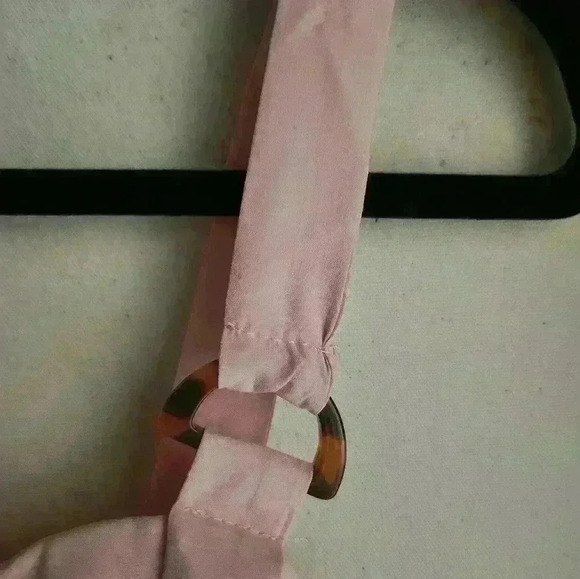 Strappy long  tye up tank blouse size small - Picture 7 of 8